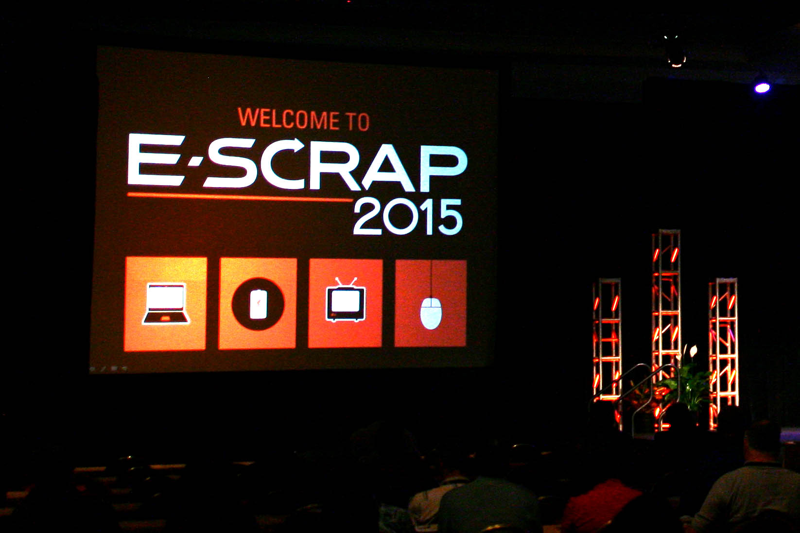 Welcome to E-Scrap 2015
