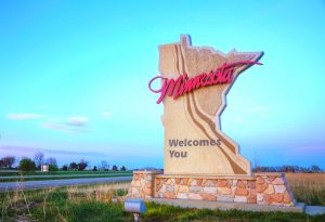 minnesota sign / photoua, Shutterstock