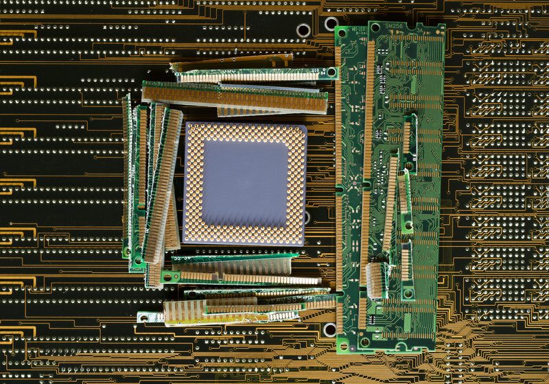 gold circuit board / Unigraphoto, Shutterstock