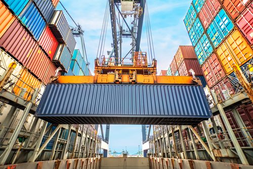 shipping container / MOLPIX, Shutterstock