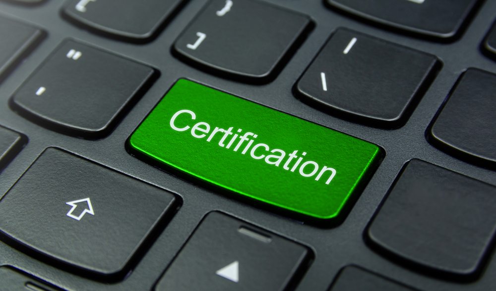 certification / YuRi_Photolife, Shutterstock