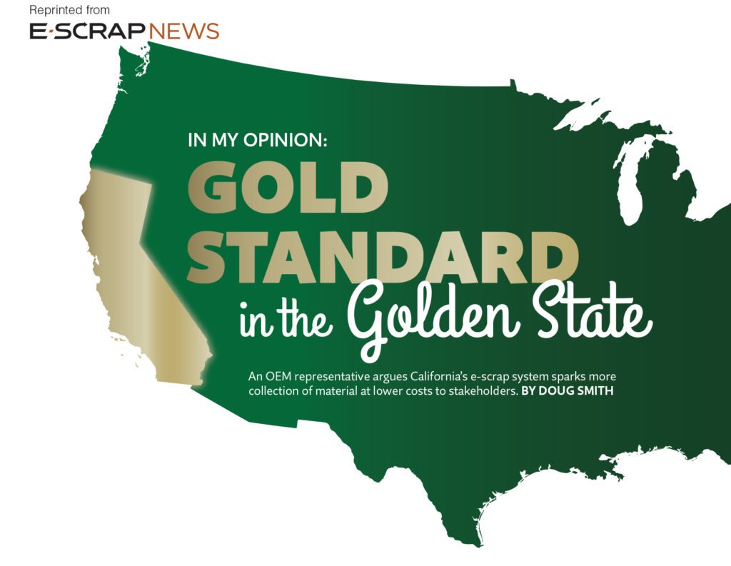 Gold standard in the golden state, June 2016