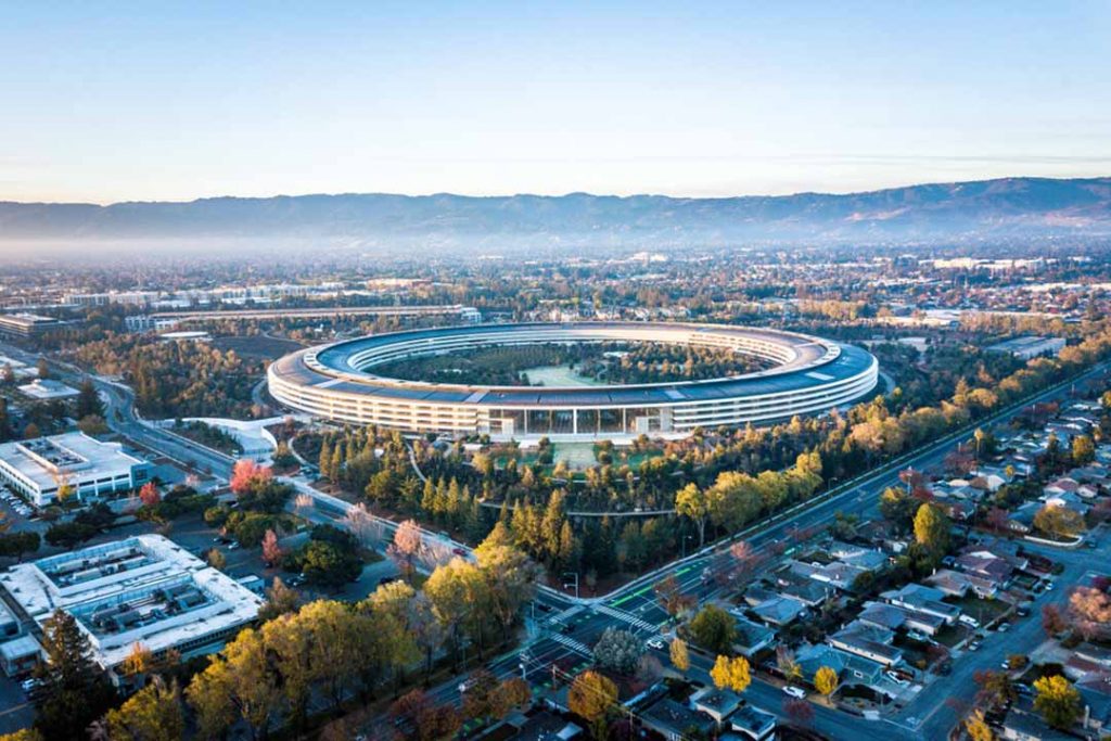 Apple's facility in Cupertino, Calif.
