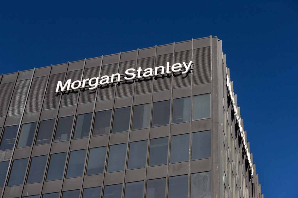 Morgan Stanley building exterior.