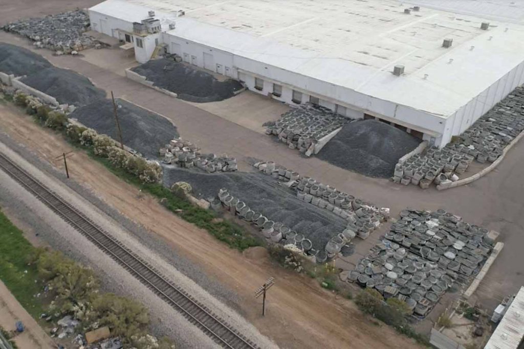 Aerial view of Closed Loop Phoenix site.