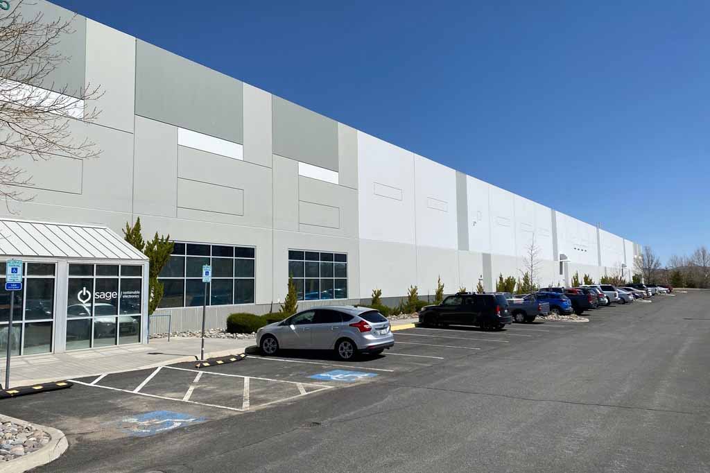 Sage Sustainable Electronics facility in Reno, Nev.