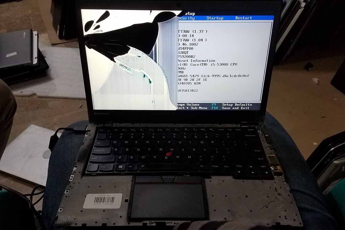 Laptop courtesy of WT World Trading
