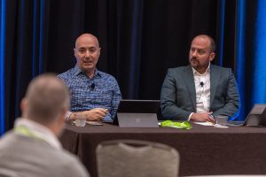 Insurance experts at the E-Scrap Conference warned that weak contracts, loose custody and basic cyber gaps leave data exposed long after devices leave service. | Photo by Big Wave Productions