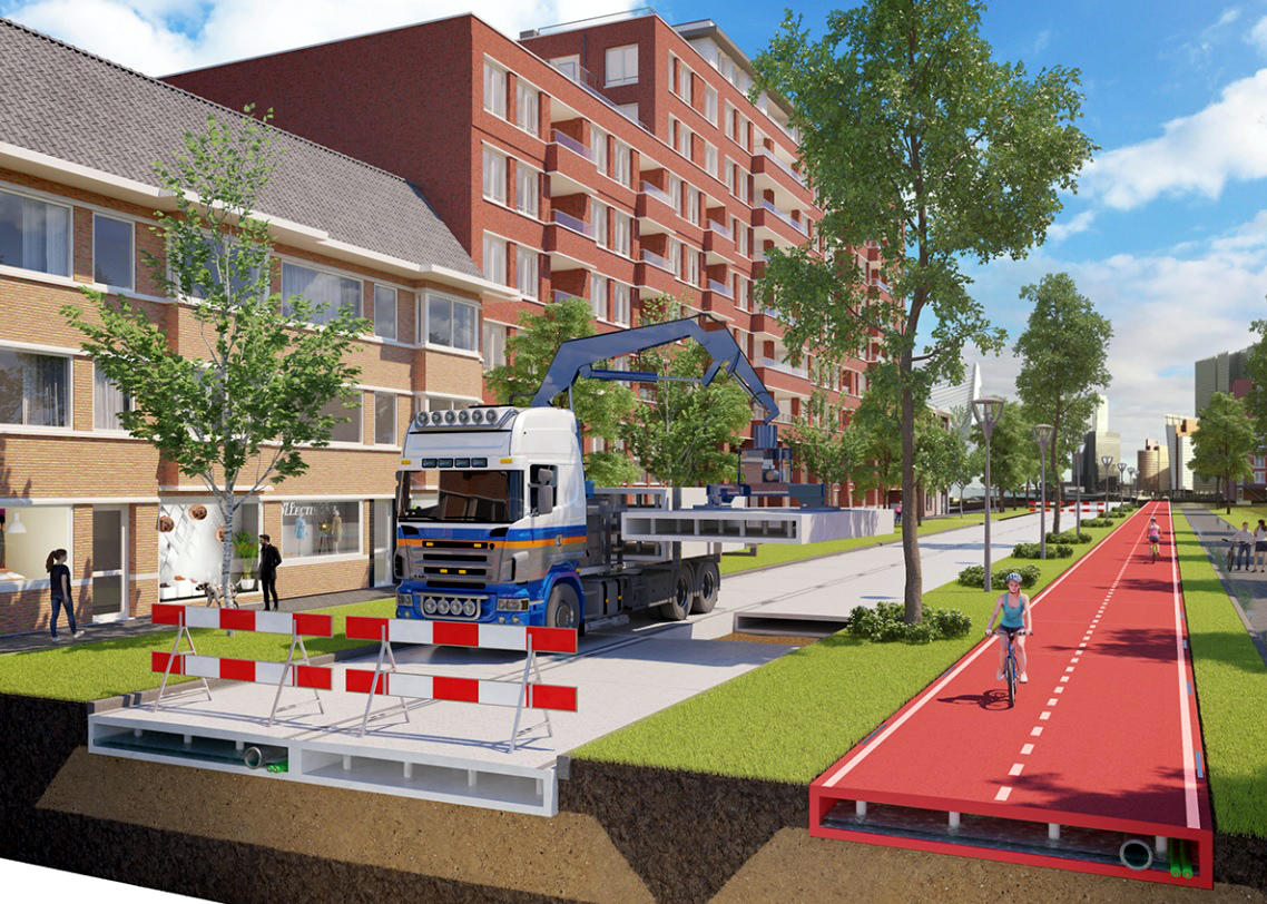 Plastic-road-rendering