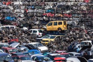 Automotive plastics recycling