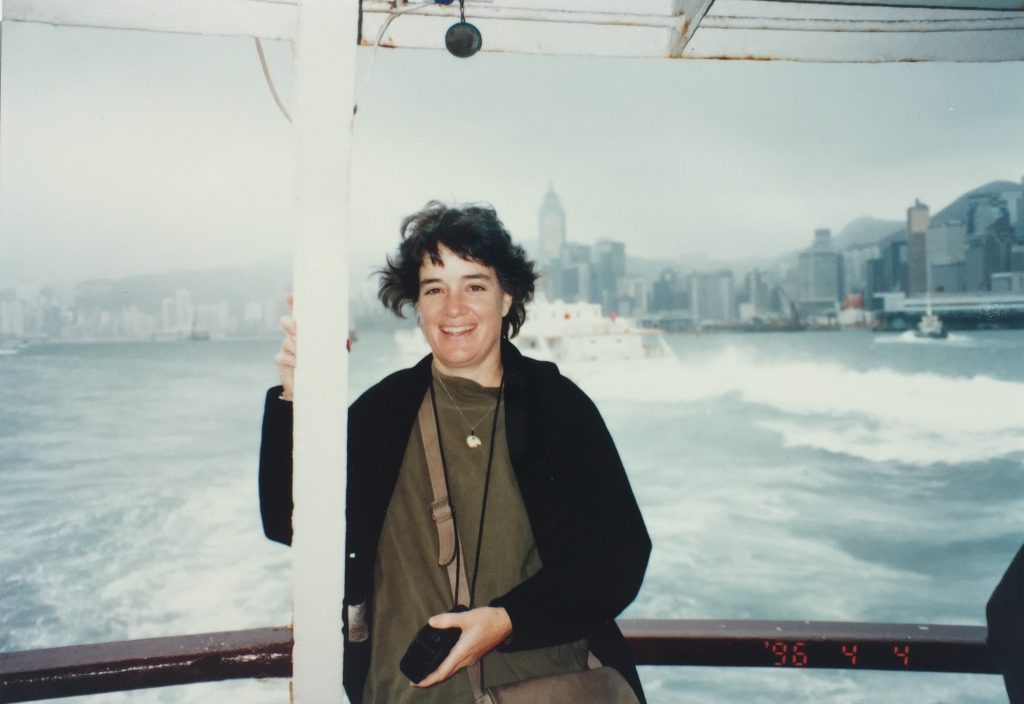 Patty Moore Hong Kong ferry 1996