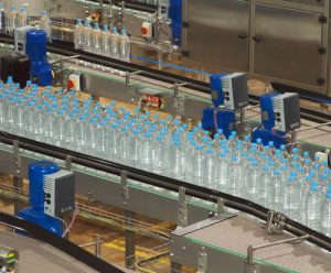 plastic water bottle production