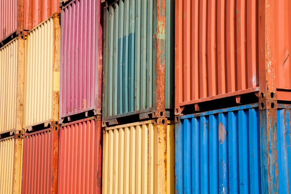 Export shipping containers