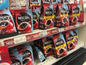 Nescafe packaging