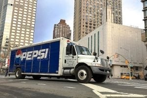 Pepsi truck