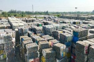 baled plastics