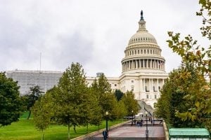 U.S. Capitol building exterior.