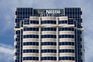 Exterior of Nestle building in California.