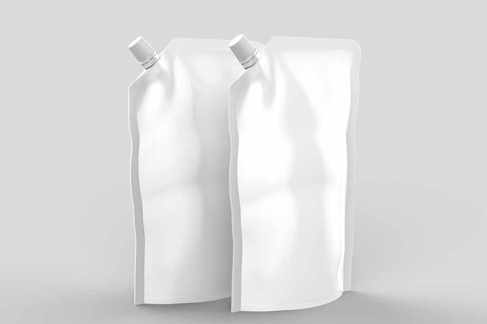 Spouted pouch packaging.