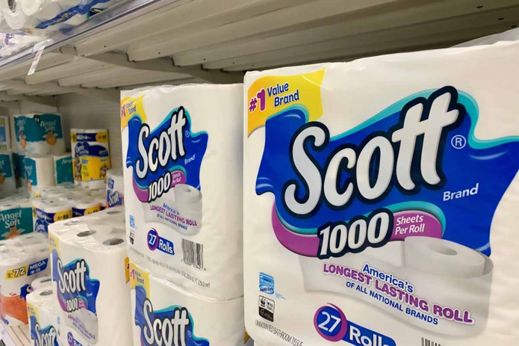 Scott brand packaging