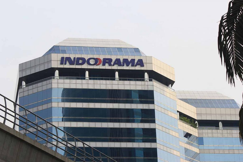 Indorama company building in Jarkarta, Indonesia.