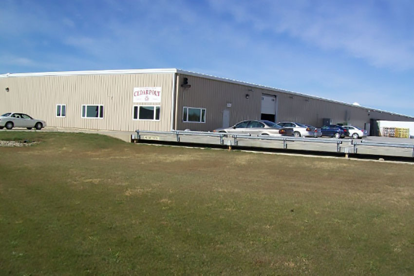Cedar Poly facility exterior.