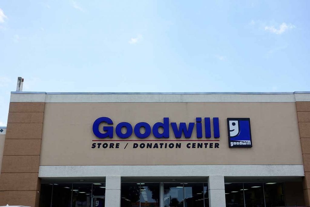 Goodwill store exterior