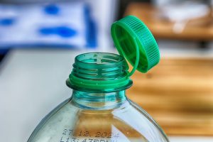 Plastic,Bottle,With,A,Cap,For,Mineral,Water.