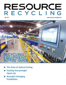 July 2017 Resource Recycling magazine