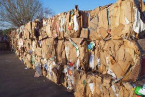 OCC bales for recycling