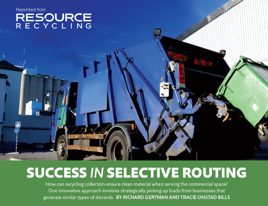 June 2016, Resource Recycling feature