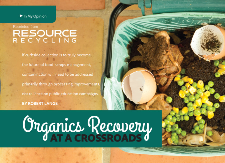 Resource Recycling June 2016, Organics recovery