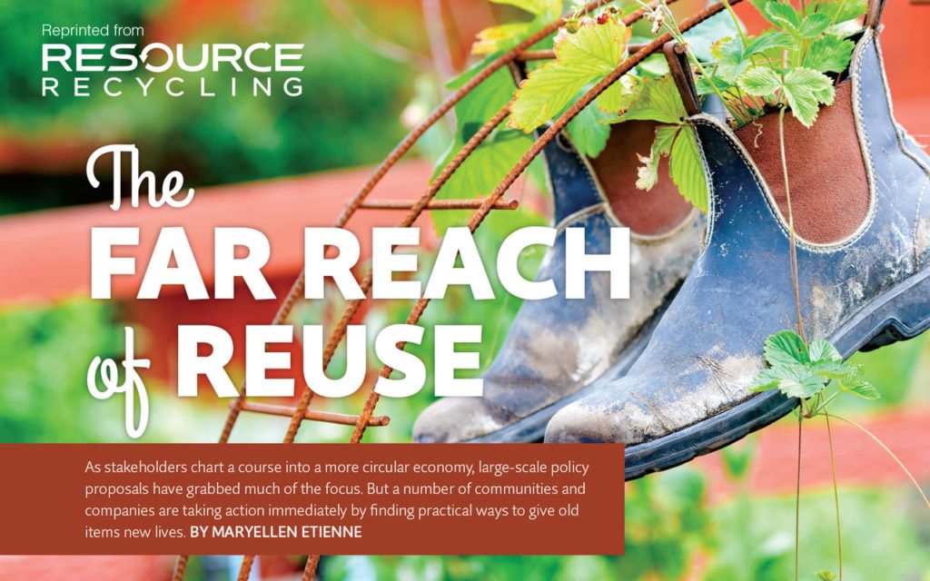 The far reach of reuse, Sept. 2016