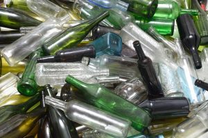 glass bottles for recycling