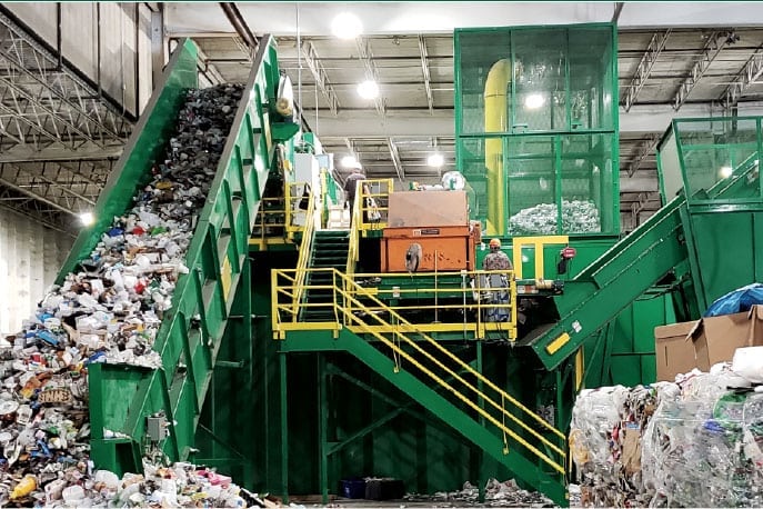 Omaha's orange bags of hard-to-recycle plastics now used to make