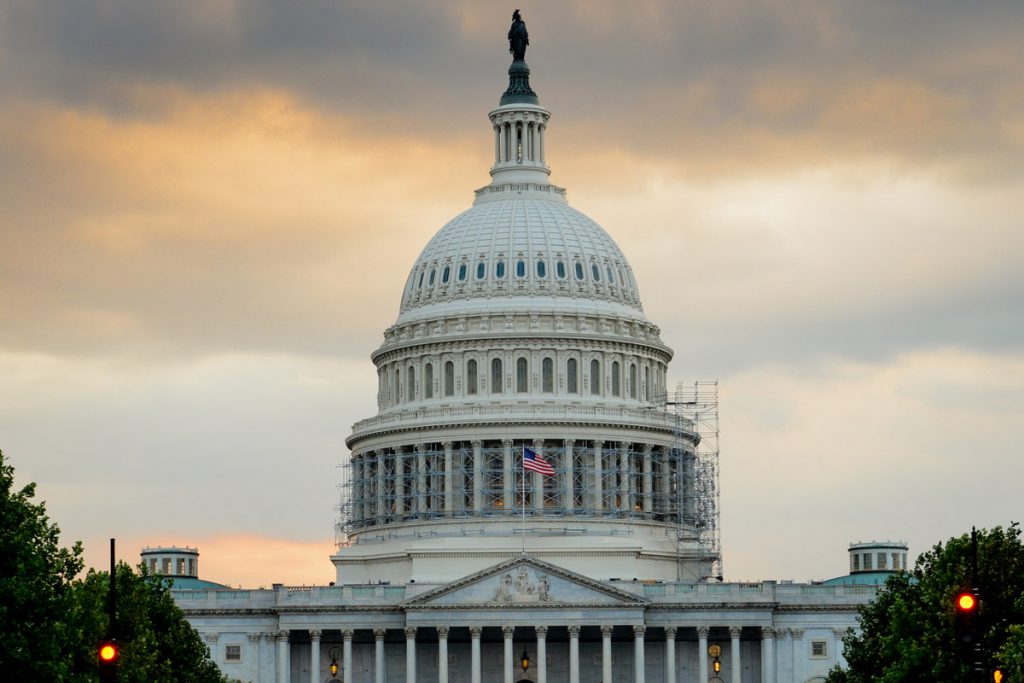 US Capitol building in Washington, D.C.