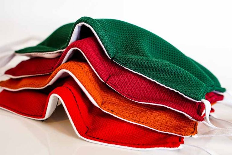 Company shifts to produce recycledcontent face masks