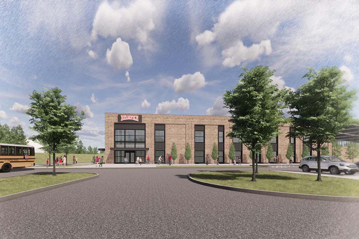 Rendering of Rumpke's facility in Columbus, Ohio.