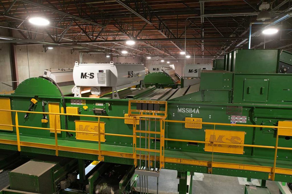 CP Group - MSS equipment at the MRF.