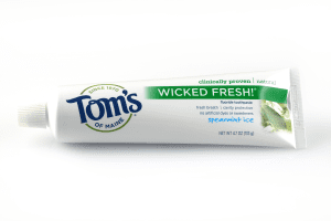Toms maine toothpaste_George W. Bailey_shutterstock