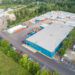 Aerial view of Schupan's electronics recycling facility.