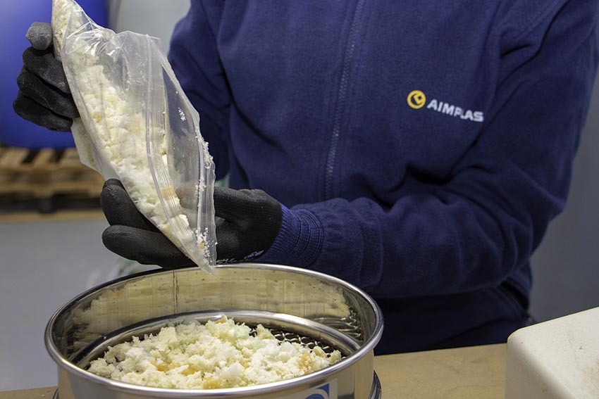 Researchers explore chemical foam recycling process