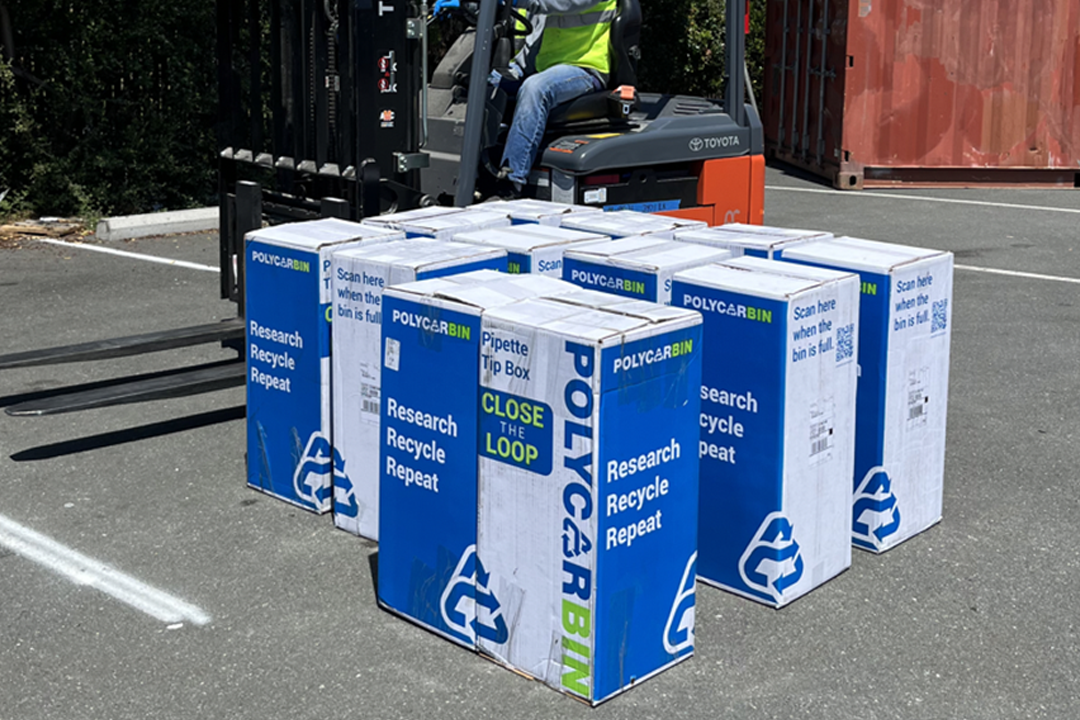 Startup creates circular economy for lab plastics