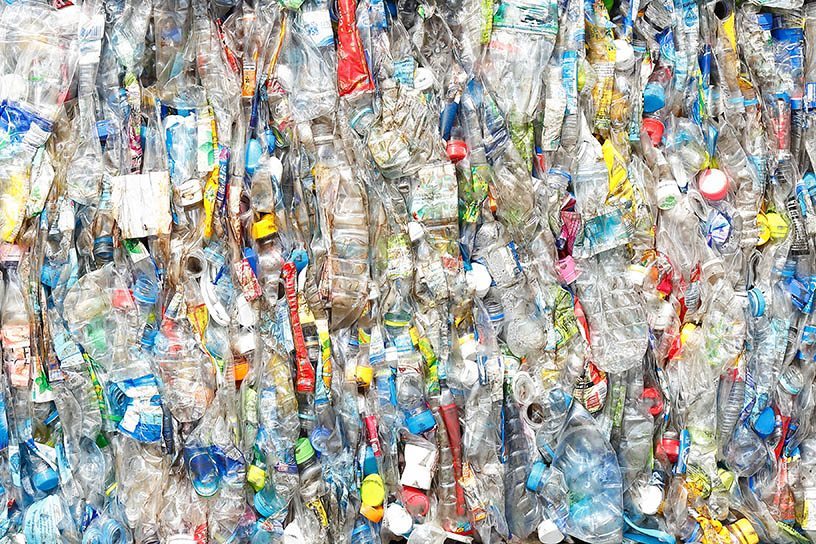 Value of recovered plastic packaging flat or down