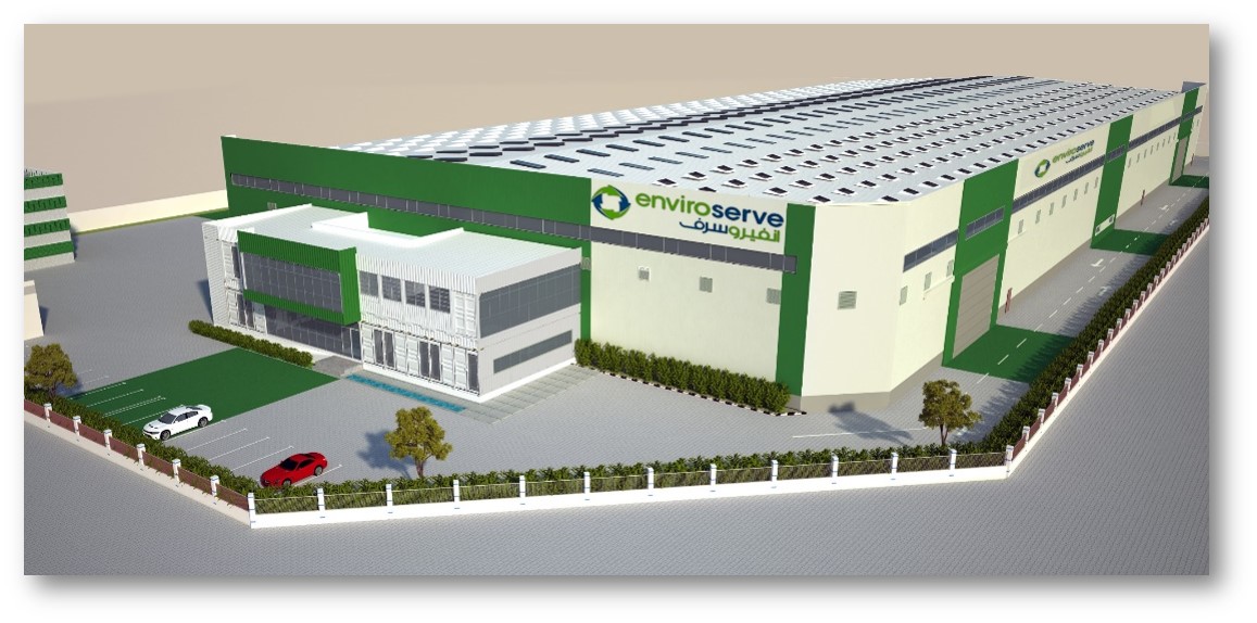 Rendering of Enviroserve site in Dubai.
