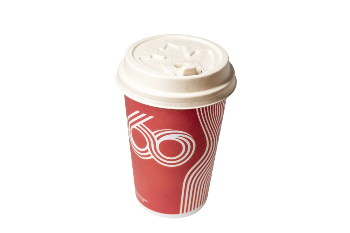 Tim Hortons testing recyclable fiber coffee lids