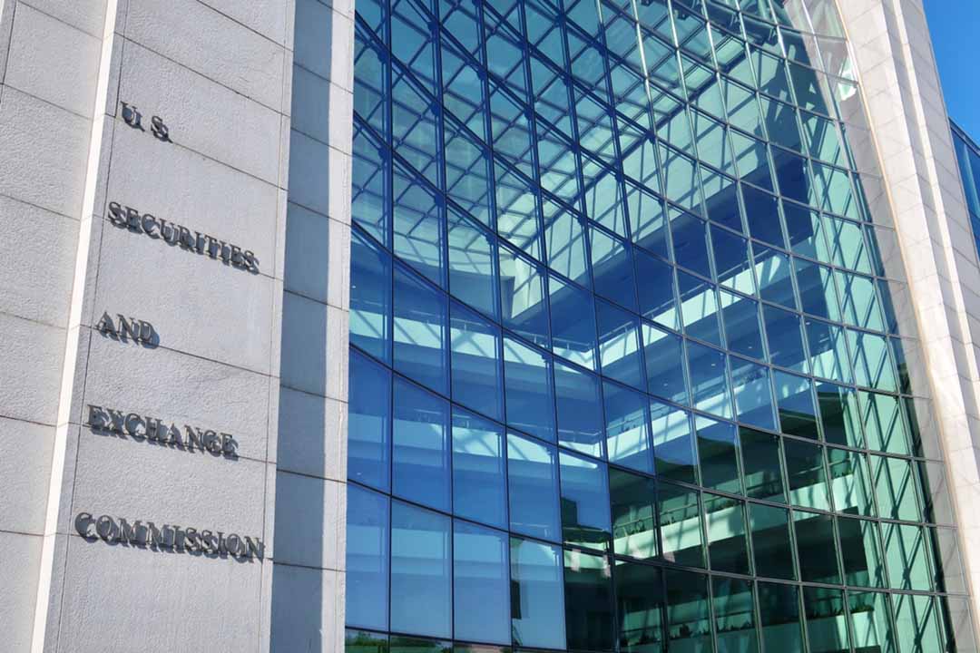 Exterior of the U.S. Securities and Exchange Commission building.