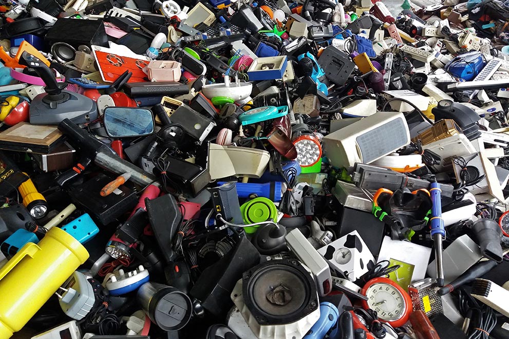 Chemical recycling may offer help on e-plastics