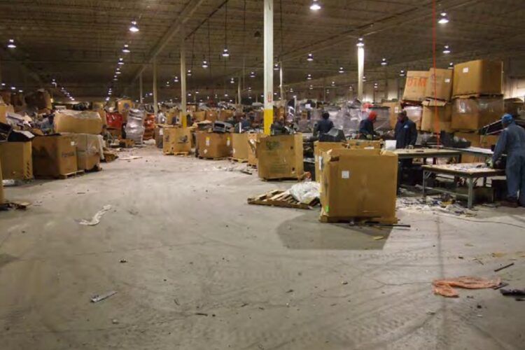 Inside Closed Loop's 1675 Watkins facility.