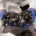 Mechanically shredded batteries at the Princeton NuEnergy facility